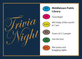 We've got 11 questions—how many will you get right? Book Lovers Trivia Week Middletown Public Library