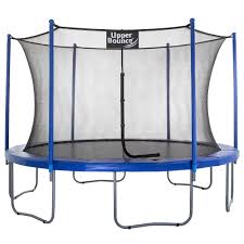 How long does it take to put a trampoline together? Upper Bounce Easy Assemble 12 Ft Trampoline Enclosure Set The Home Depot Canada