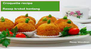 Croquette Recipe Resep Membuat Kroket Kentang Resep Kroket Kentang Resep Masakan Resep