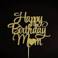 Vector illustration with unicorn and handwritten lettering magical as patch, stick cake toppers, laser cut plastic, wooden toppers.template for unicorn party invitation, birthday, greeting card. Happy Birthday Mom Cake Topper Mother S Birthday Cake Etsy Happy Birthday Mom Cake Happy Birthday Mom Mom Cake