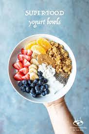 Breakfast Superfood Yogurt Bowls Shared Appetite Recipe Superfood Breakfast Yogurt Breakfast Nutritious Breakfast