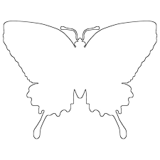 Keep your kids busy doing something fun and creative by printing out free coloring pages. Beautiful Butterfly Outline Coloring Page Butterfly To Color