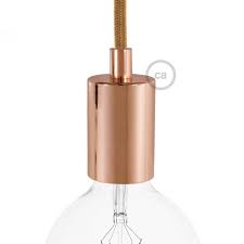 Flat Top Metal Light Bulb Socket Kits E26 Plug In Pendant Light Pendant Light Kit Metal Lighting