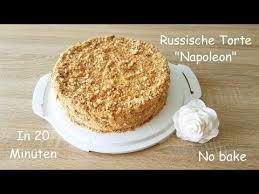 Russische Torte Napoleon In Nur 20 Min Und Ohne Backen Soooo Lecker D Youtube Russische Torten Napoleonkuchen Lecker