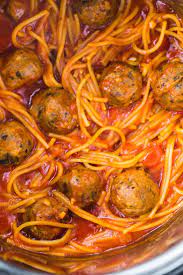 Easy Instant Pot Spaghetti And Meatballs Using Fresh Or Frozen Meatballs Recipe Spaghetti And Meatballs Instant Pot Recipes Spaghetti Recipes