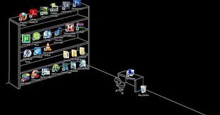 Creative Desktop Wallpaper Makes Good Use Of Icons Techeblog Creative Desktop Wallpaper Desktop Wallpaper Creative Desktop