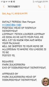 Facebook scams abouind, and one of the latest claims to be from a friend of yours, saying that they and you won the facebook lottery. Fake Lottery Photos Photos Facebook