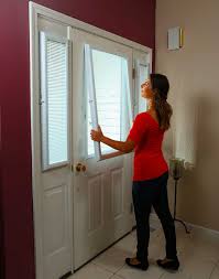 Odl Add On Blinds For Doors Raised Frame Blinds Door Window Treatments Mini Blinds