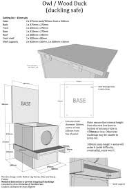 It uses just a few materials and tools most. Wood Duck Nest Box Tales