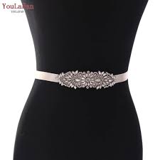 Youlapan S446 Sparkly Belt For Women Wedding Bridal Belt Beaded Belt Embellished Belts For Gowns Stretch Belt With Rhinestones In 2020 Wedding Bridal Belt Bridal Belt Embellished Belt