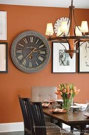 From light orange to dark orange color, (even pumpkin orange) the collection of the list full of adventure. Fantastic Bold Burnt Orange Tone Of Sherwin Williams Copper Mountain Paint The Post Bold Bur Living Room Orange Orange Dining Room Burnt Orange Living Room
