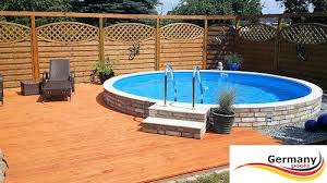 Edelstahlpool 400 X 125 Cm Komplettset Shop Pool