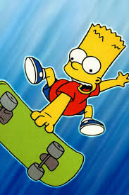 Patineta De Bart Simpson Papel Pintado Simpson 640x960 Wallpapertip Want to discover art related to bartsimpson? patineta de bart simpson papel
