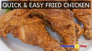 Ground chicken menudo click link below i love filipino. Quick And Easy Fried Chicken Panlasang Pinoy