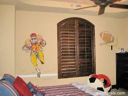 Sports themed sports wall painting ideas. Hand Painted Sports Wall Murals Sports Themed Wall Murals By Colettewall Murals By Colette