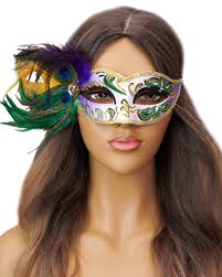 Mardi Gras Masquerade Masks Carnival Parade Masks FREE SHIPPING