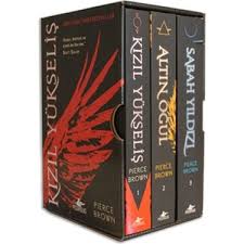 Kizil Isyan Serisi Set 3 Kitap Ciltli Pierce Brown Kitabi