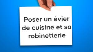 Poser Un Evier De Cuisine Et Sa Robinetterie Castorama Youtube