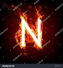 1001 free fonts offers the best selection of fire fonts for windows and macintosh. Fiery Font For Hot Flame Design Letter N Royalty Free Stock Photo 63437812 Avopix Com