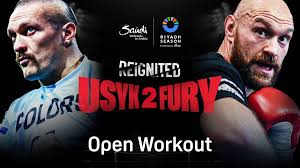 Watch for free: Oleksandr Usyk vs. Tyson Fury 2 Open Workouts & Prelims
