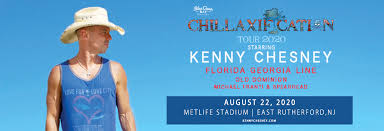 Kenny Chesney Chillaxification Tour 2020