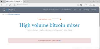 Automoderator will clean it up in no time! Internet S Largest Bitcoin Mixer Shuts Down Realizing Bitcoin Is Not Anonymous