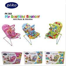 Stroller ini didesain comfy dengan kanopi, 5 titik seat belt, tempat duduk bisa 2 arah (reversible seat) dapat tidur flat saat. Pliko Baby Bouncer Pk 303 Tempat Tidur Bayi Tempat Duduk Bayi Shopee Indonesia