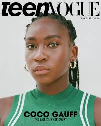 Gauff's ability to do just that — to maximize every drop of that talent with a competitive steel that belies her tender age — has made an impression on doubles. Cori Coco Gauff On Winning Fame And Life Off The Tennis Court Teen Vogue