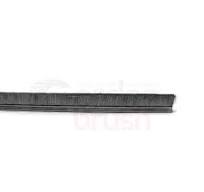 Height 2" No. 7 Channel Strip Brush - .010" Bristle Diameter - Stainless  Steel