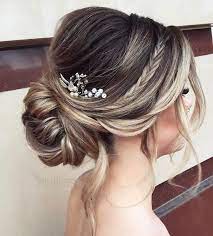Elegant Simplicity Updo Wedding Hairstyle To Inspire Your Big Day Look Orta Uzunlukta Sac Modelleri Orta Uzunlukta Sac Stilleri Dugun Sac Modelleri