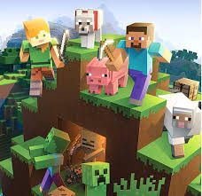 Many wild animals living on the minecraft style island are following the logo breaking through the ground. Thinking Of Returning To Minecraft Here S What You Need To Know The Seattle Times