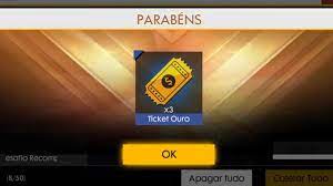 Clique aqui para a aula completa como alterar e imprimir os moldes. Three Gold Royale Tickets Garena S Gift Free Fire Mania