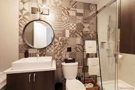 Le noir s'harmonise très bien avec le gris clair, le blanc et le beige. La Salle De Bain Beige Et Marron De Nathalie Metamorphosee Deconome