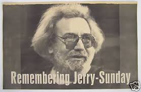 REMEMBERING JERRY Garcia Poster, 1995 Newstand Piece