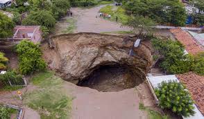 sinkholes: when the earth opens up