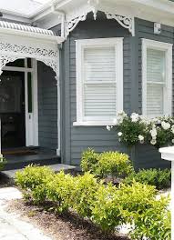 Black And White House Exterior Nz My Villa Life Gardening Inside And Out House Paint Exterior Cottage Exterior Exterior House Colors