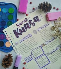 Surat Kuasa Notes Inspiration Hand Lettering Pretty Notes