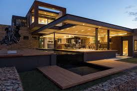 Huge master suite, each bedroom with its own private bath and more. 10 Modern House Designs Plans