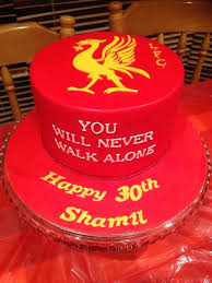 Happy 121st birthday liverpool football club! Liverpool Football Club Birthday Themed Cake Created By Villa Chateau Liverpool Cake Lfc Cake Football Birthday Cake