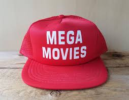 Vintage 80s MEGA MOVIES Original VHS Movie Rental Store Promo Trucker Hat  Red Mesh Snapback Baseball Cap Retro Ballcap Headline Headwear - Etsy  Canada | Movie rental, Vhs movie, Vhs