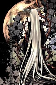Male white long hair holding sword anime character hd wallpaper. Pin By Reni On Anime Manga And Beautiful Images Comics Anime Anime Demon Manga Art