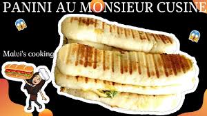 Pain Panini Au Mr Cuisine Youtube