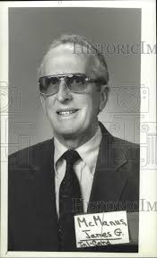 1982 Press Photo James G. McManus