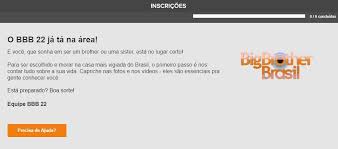 Live bbb inscrição bbb 2021 inscrição bbb 22!!! Inscricoes Para O Bbb 22 Ja Estao Abertas Saiba Como Participar Zoeira Diario Do Nordeste