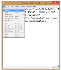 Практична робота "Лінійні програми" Для написання та запуску програми потрібно: 1. Запустити програму Python (натиснути на ярлик на Робочому столі). 2. У вікні, що відкрилось, натиснути File, New File. 3. Зберегти файл собі в папку D ...