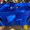 Trailer battery box with solar charger. 3