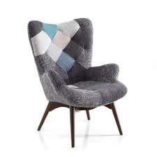 Una testata letto da sogno la camera da letto moderna deve parlare di voi, seguire i dettami del vostro stile. Poltrona Moderna Particolare Patchwork Attesa Grigio Mobili Da Camera Salotti Scuri Poltrona Vintage
