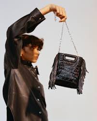 Sac M Mini En Cuir Embosse Avec Chaine Sac Sac Maje Idees De Mode
