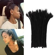 Outside of african tribal techniques. Buy Vlliyava Dreadlock Extensions Made From 100 Real Human Hair 0 6cm Thickness 8 Inch 60 Strand Pack Handmade Permanent Loc Extensions For Women Men Can Be Dyed Curled And Bleached 8 Inch Natural Black Online In