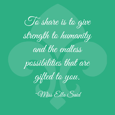 Image result for photos of sharing is caring